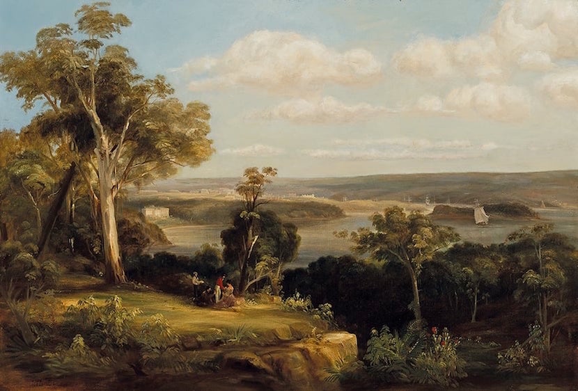 a landscape in Australia