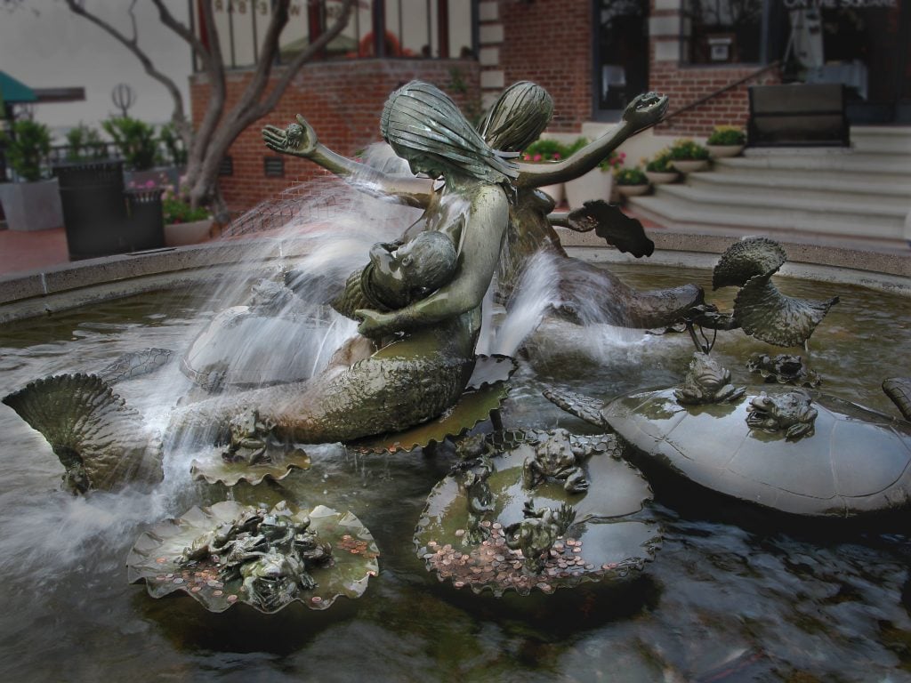 The Mermaid Fountain by Ruth Asawa, Andrea. 