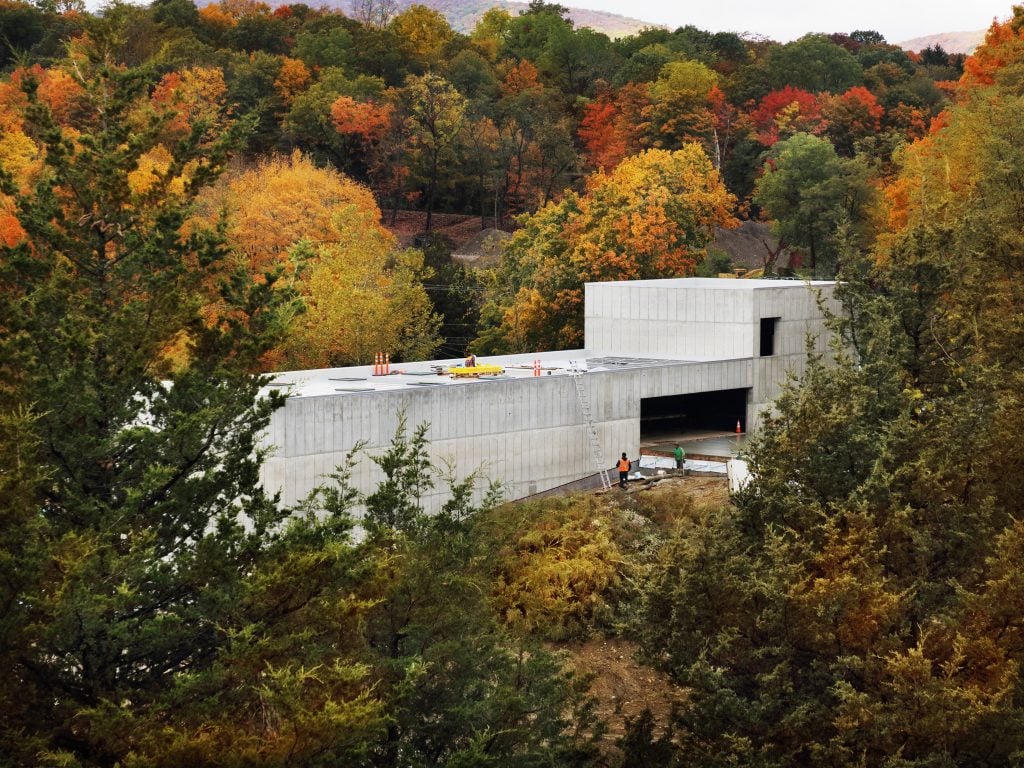 Robert Onick Pavilion, Magazzino Italian Art, Cold Spring, NY. Photo by Marco Anelli. Courtesy Magazzino Italian Art Robert Onick Pavilion, Magazzino Italian Art, Cold Spring, NY. Photo by Marco Anelli. Courtesy Magazzino Italian Art