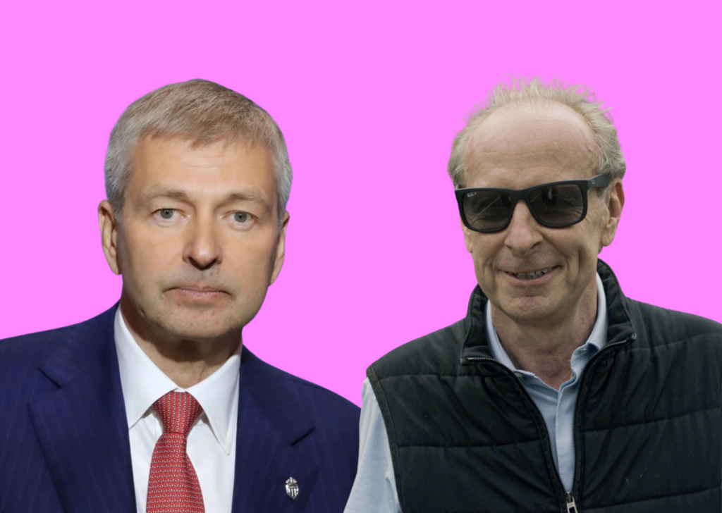 Left: Dmitry Rybolovlev. Right: Yves Bouvier