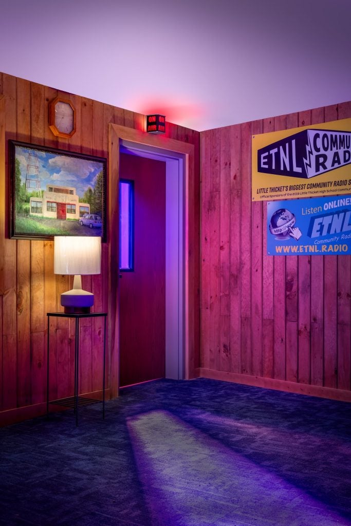 Radio ETNL at Meow Wolf Radio Tave in Houston. 