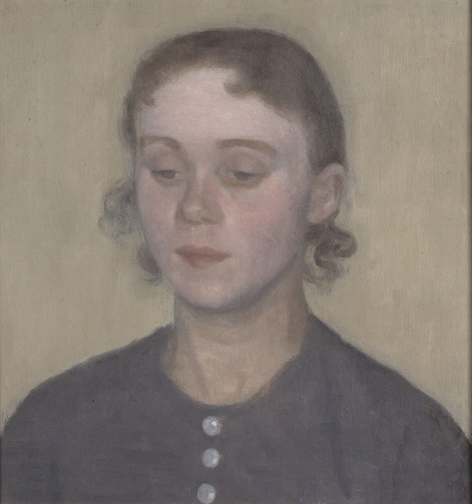 portrait of a young woman