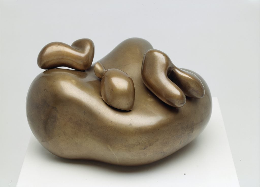 Bronze sculpture by Hans / Jean Arp