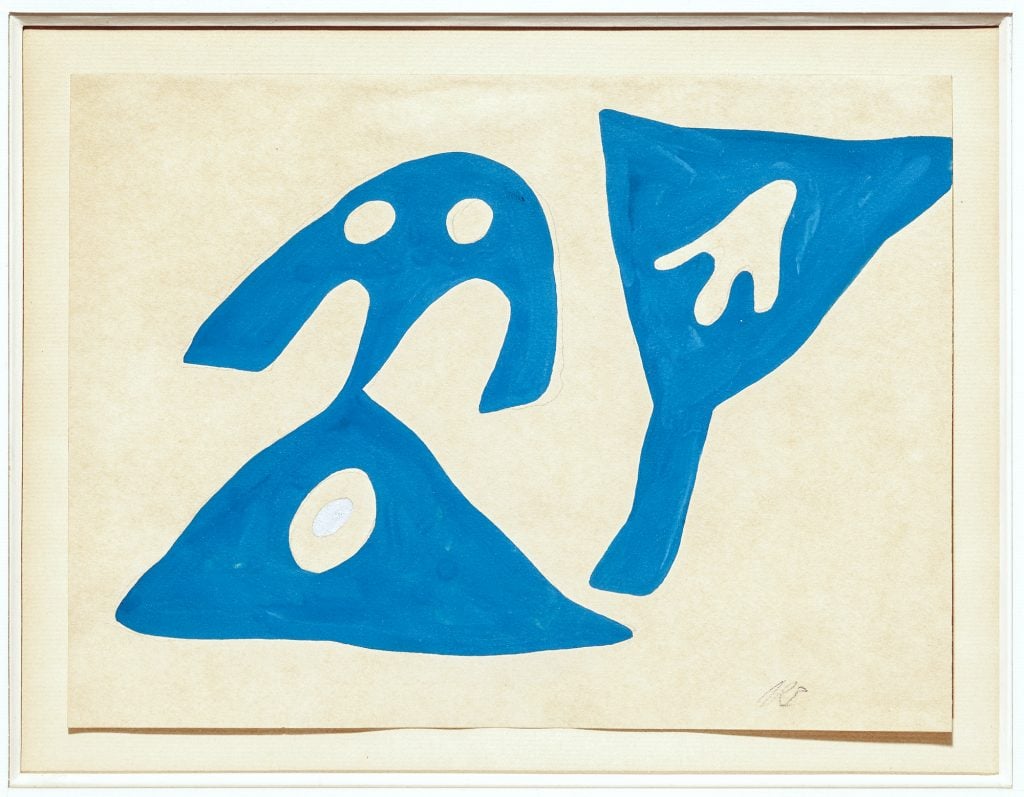 Watercolor by Hans / Jean Arp