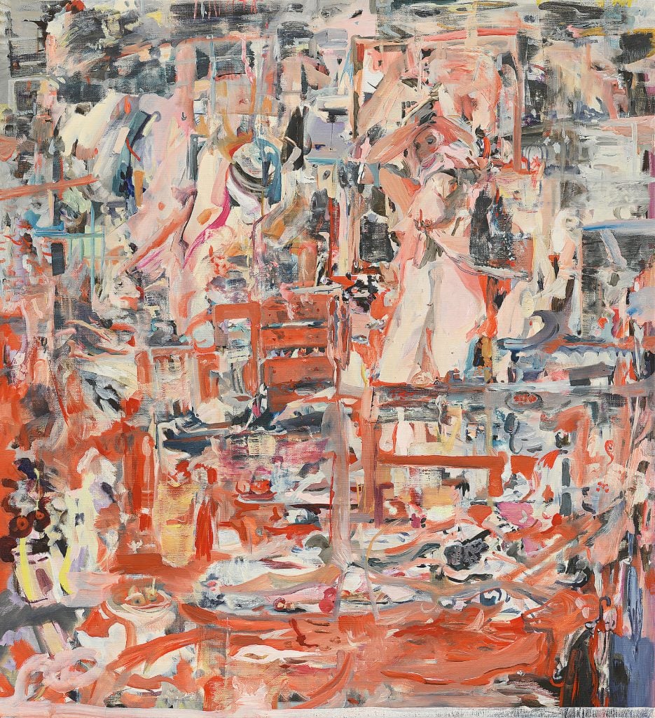 An abstract painting by Cecily Brown: Picture This.