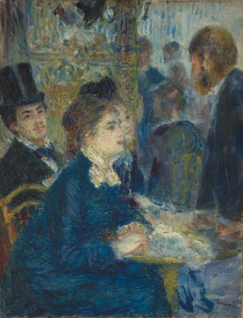 Pierre-Auguste Renoir's portrait 'In the Cafe'