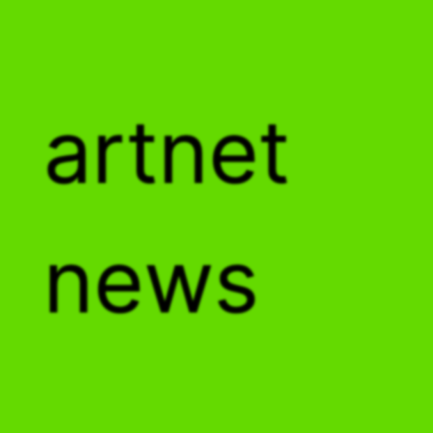 'artnet news' written on a green background to replicate Charli XCX's album cover for brat