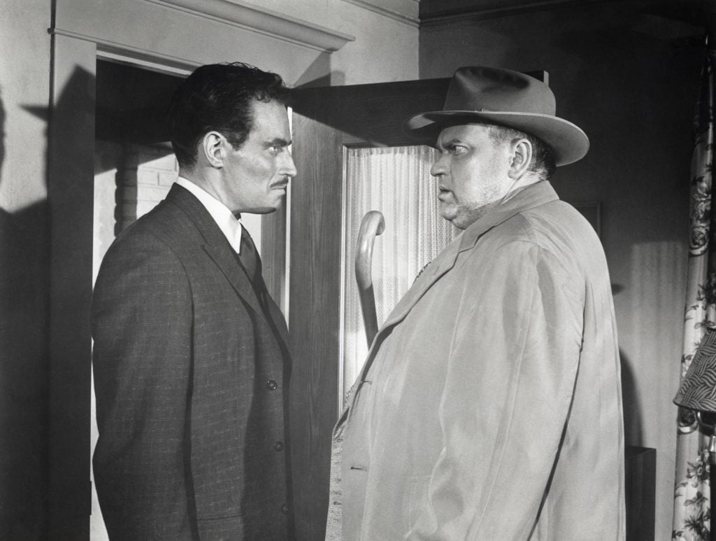 A still from Orson Welles' movie Touch of Evil