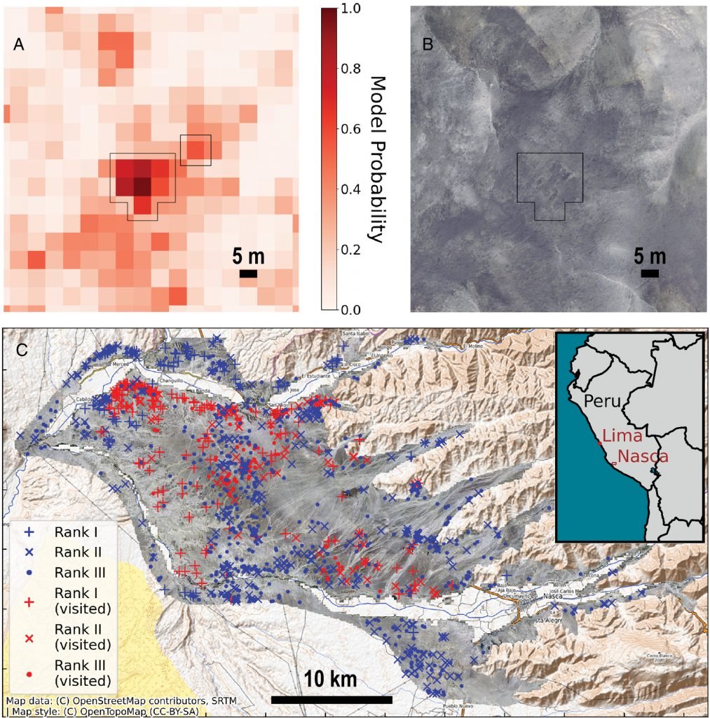 graph showing an area in Peru