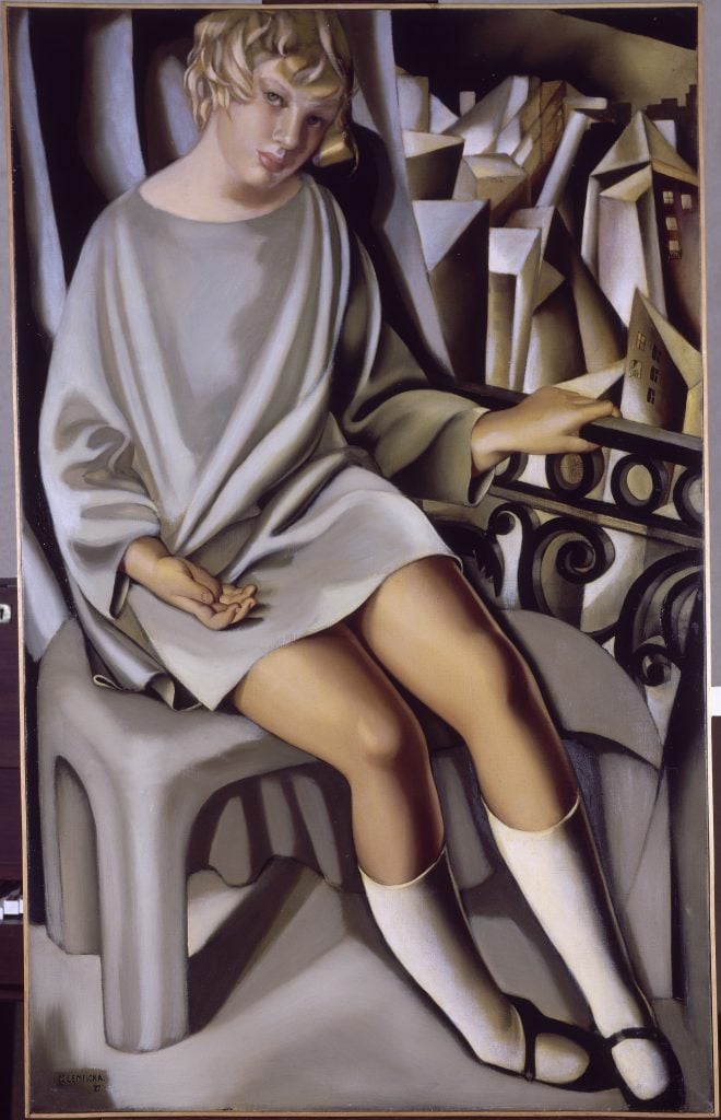 A painting of Tamara de Lempicka's daughter