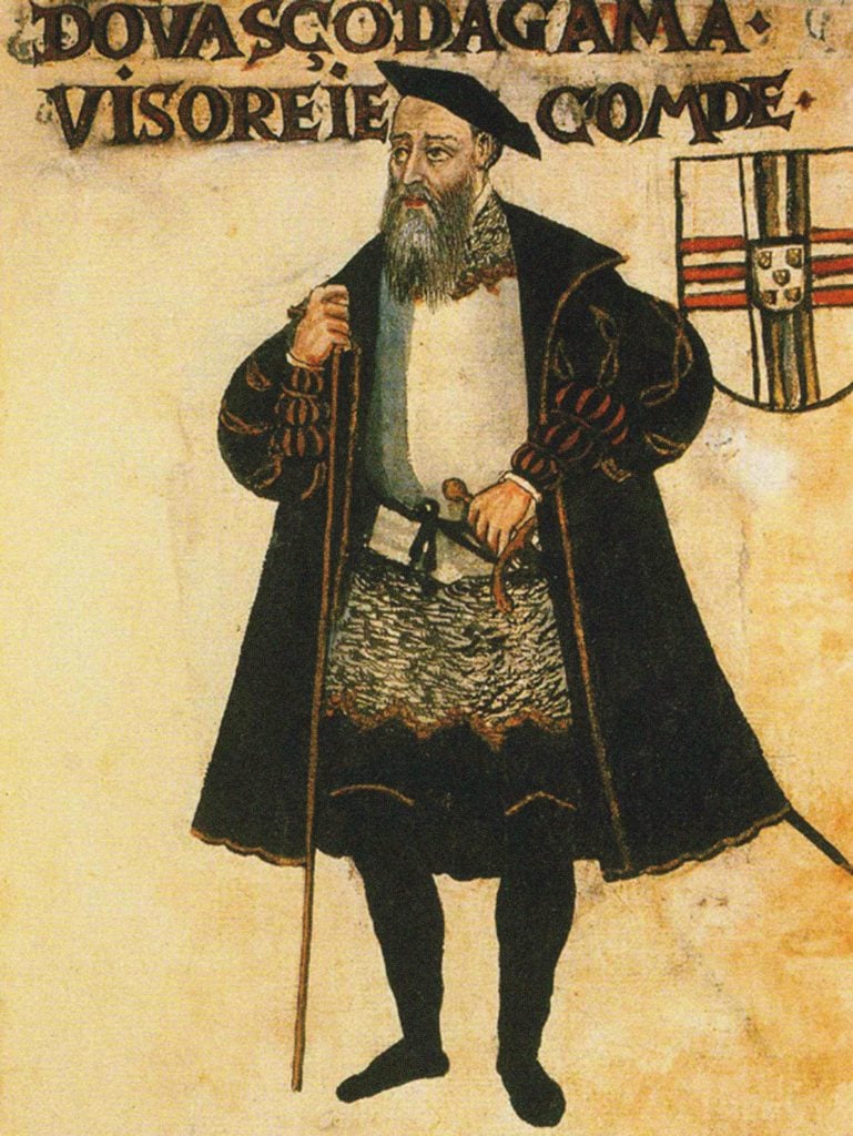 Picture of Vasco da Gama, as Viceroy of India and Count of Vidigueira