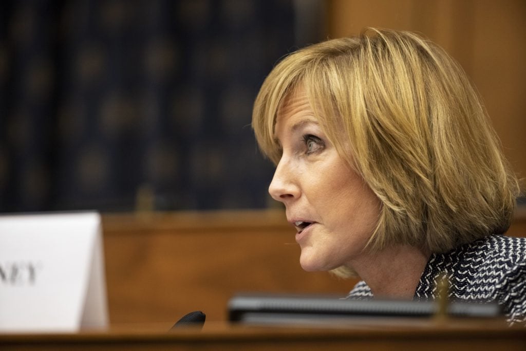 New York Republican Claudia Tenney at a hearing in Washington D.C.