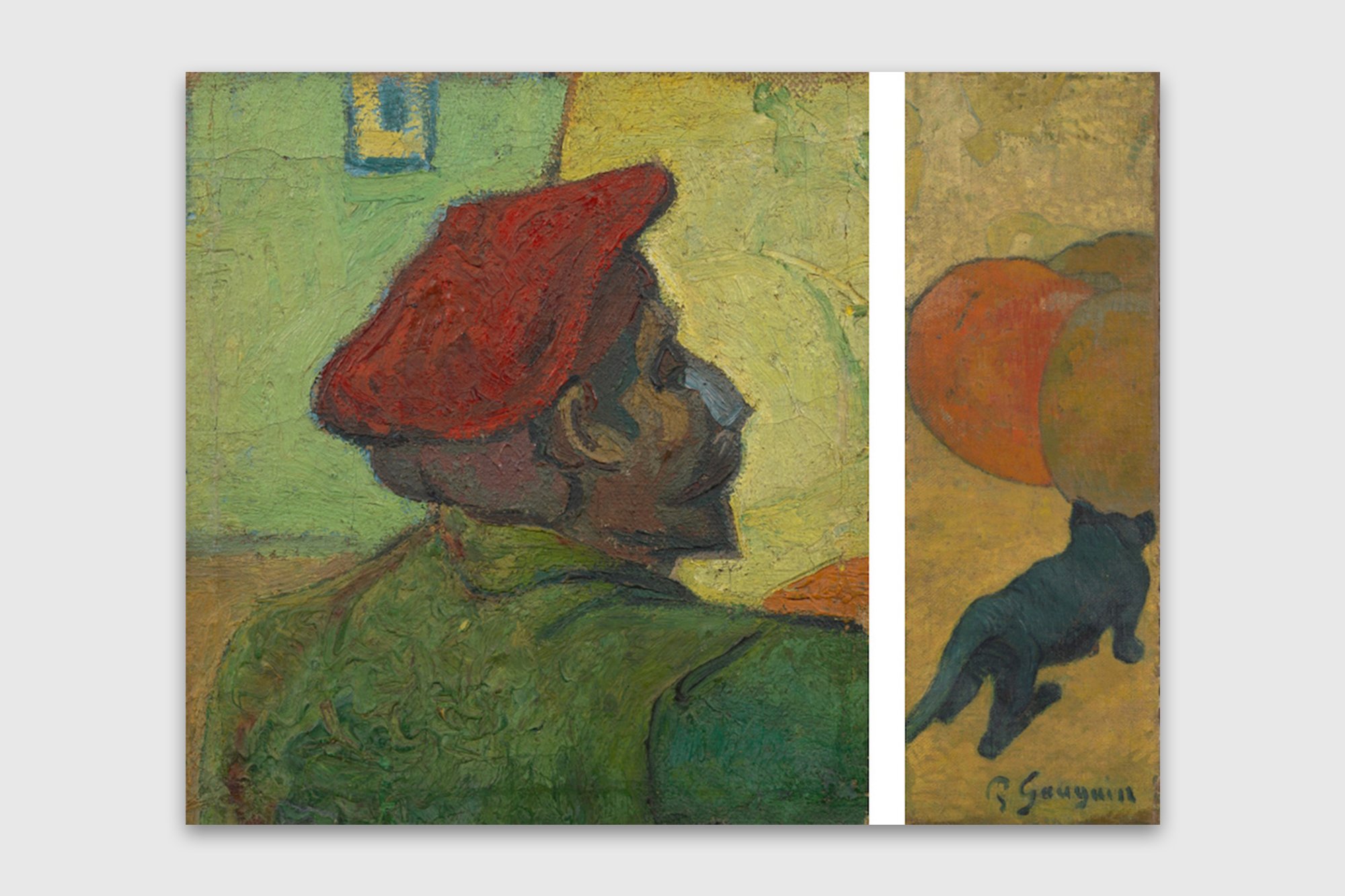 Paul Gauguin, The Little Cat (Le petit chat), 1888, on loan from a private collection, France (former Gustave Fayet Collection)