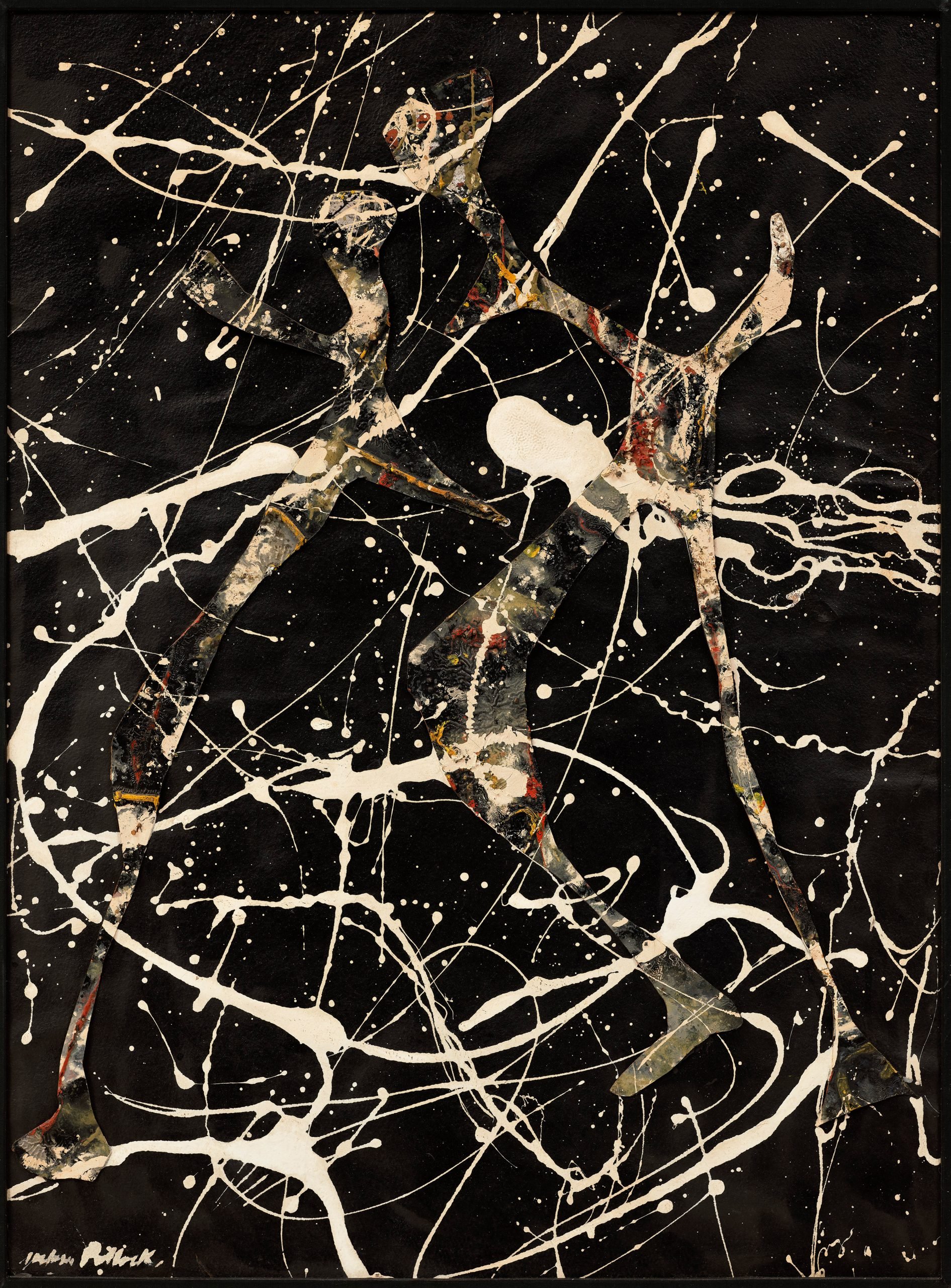 Jackson Pollock, Untitled, signed “Jackson Pollock” lower left.