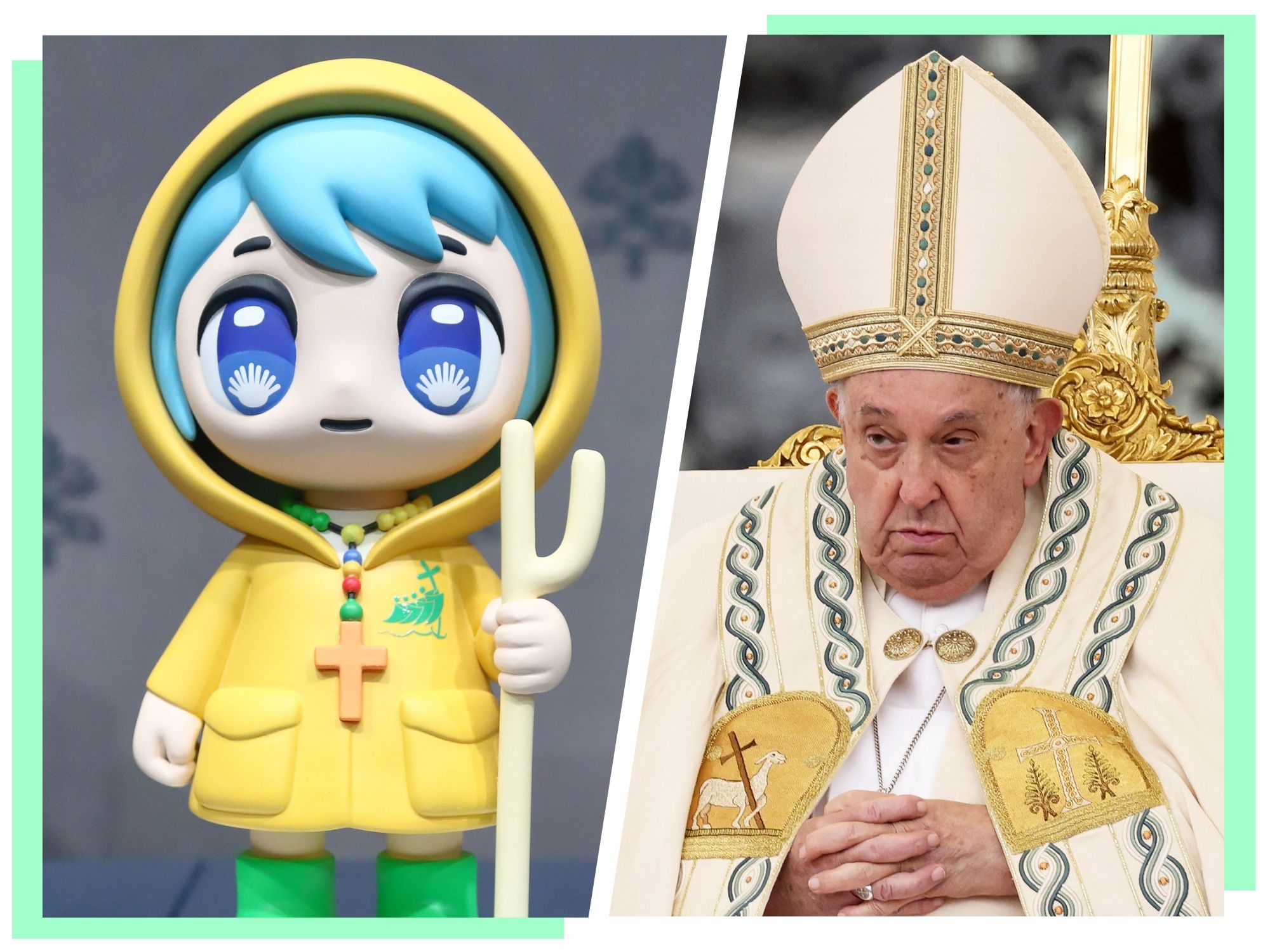 Vatican art and Pope Francis