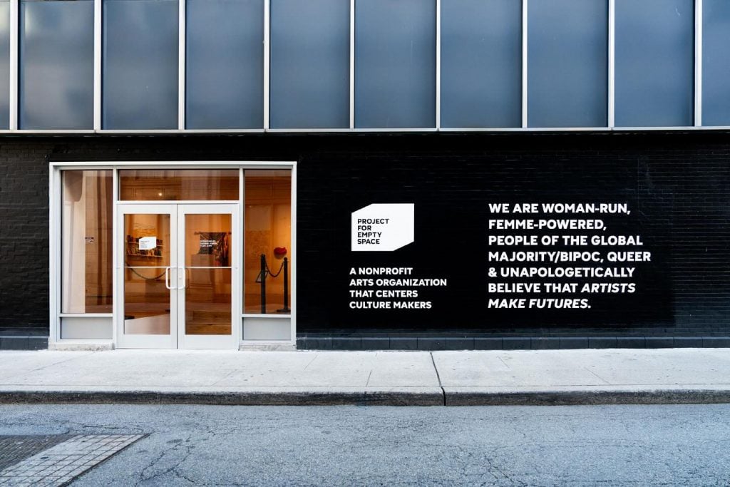 Project for Empty Space's renovated flagship. 