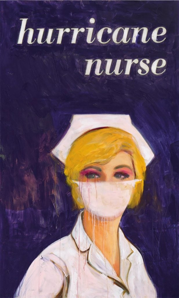 Richard Prince, <I>Hurricane Nurse</I>. 