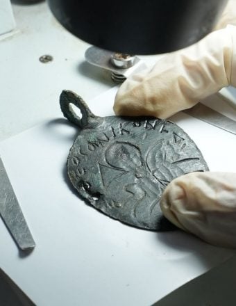 Rare Amulet Depicting Solomon Defeating the Devil Unearthed in Turkey