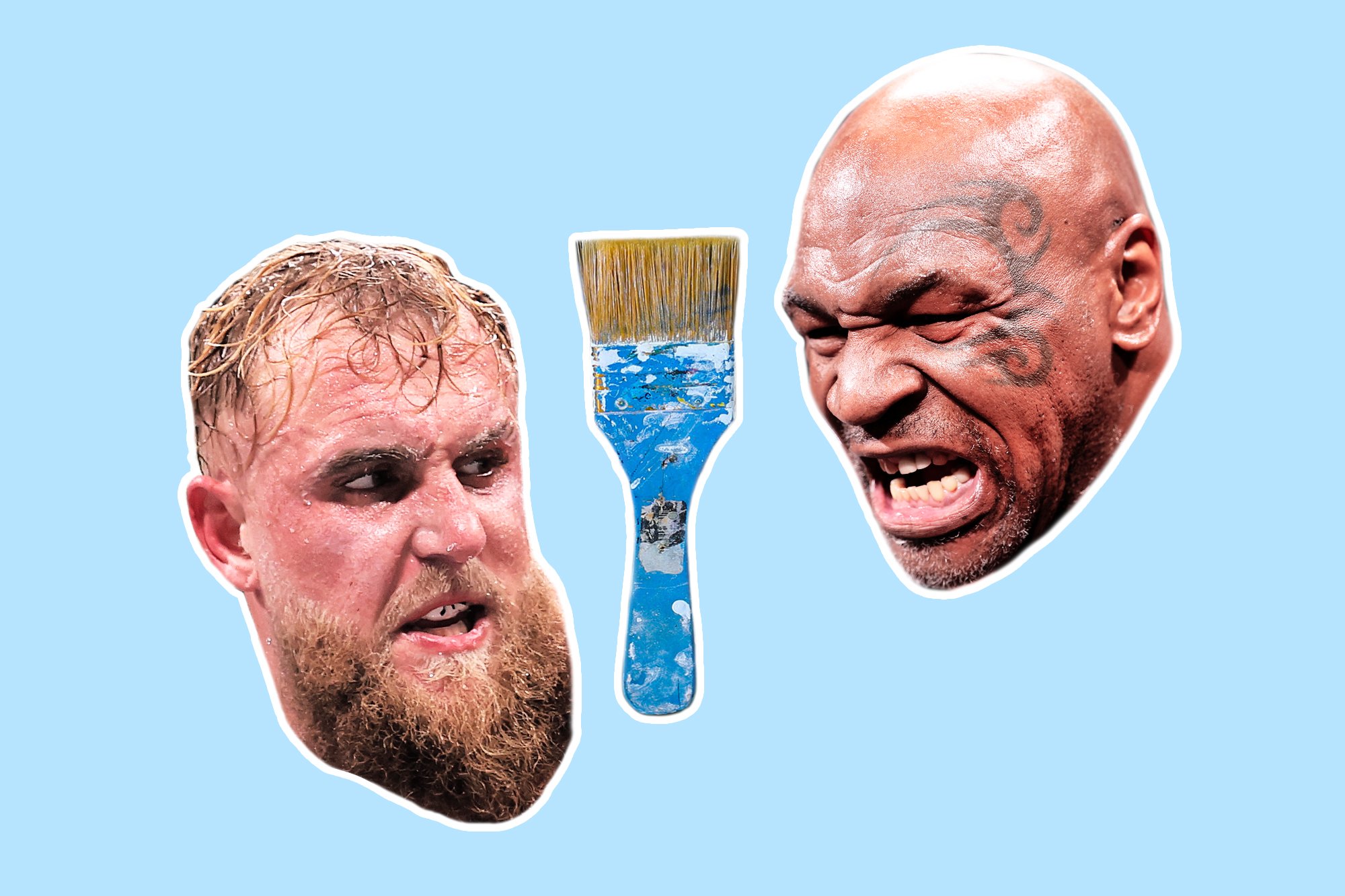 Jake Paul and Mike Tyson.