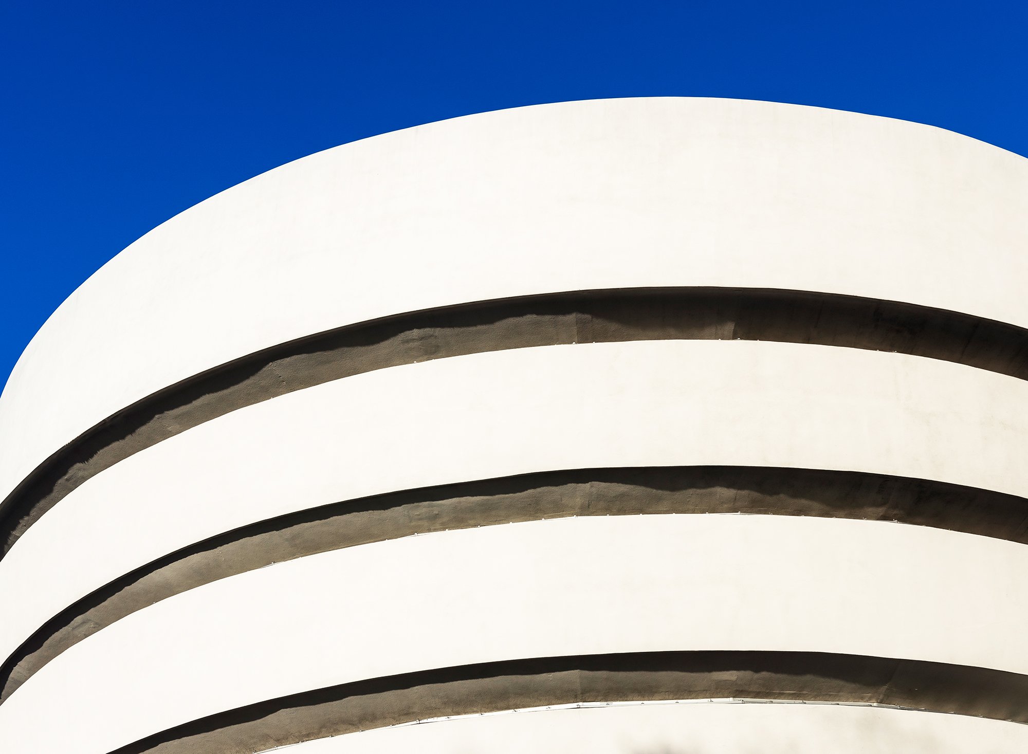 An image of The Solomon R. Guggenheim Museum in New York City.