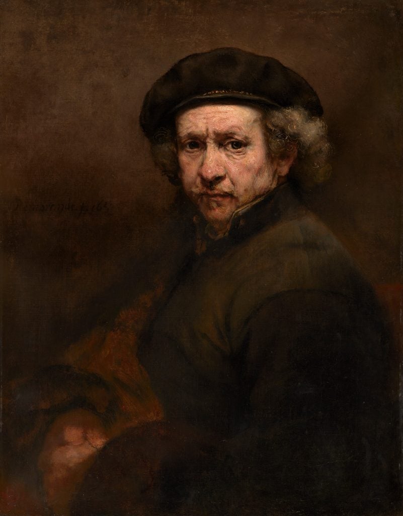 Rembrandt, Self-Portrait (1659). Collection of the National Gallery of Art. 