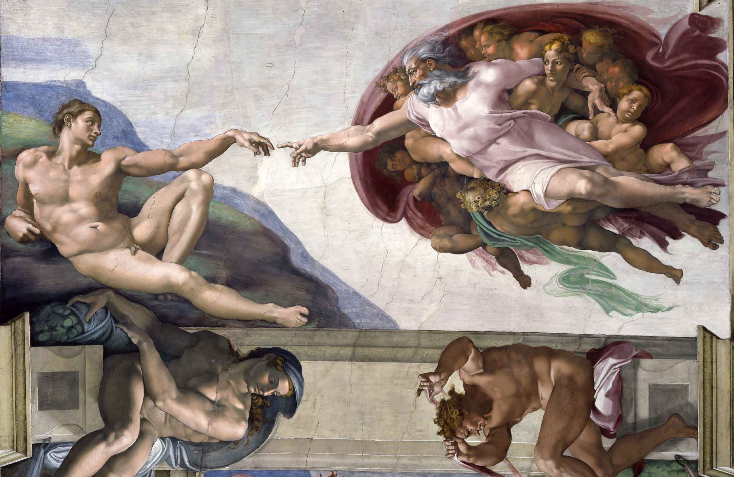 CAMUS Sistine Chapel Michelangelo コニャック Sistine Chapel Ceiling: Cumaean Sibyl, 1510 - Michelangelo