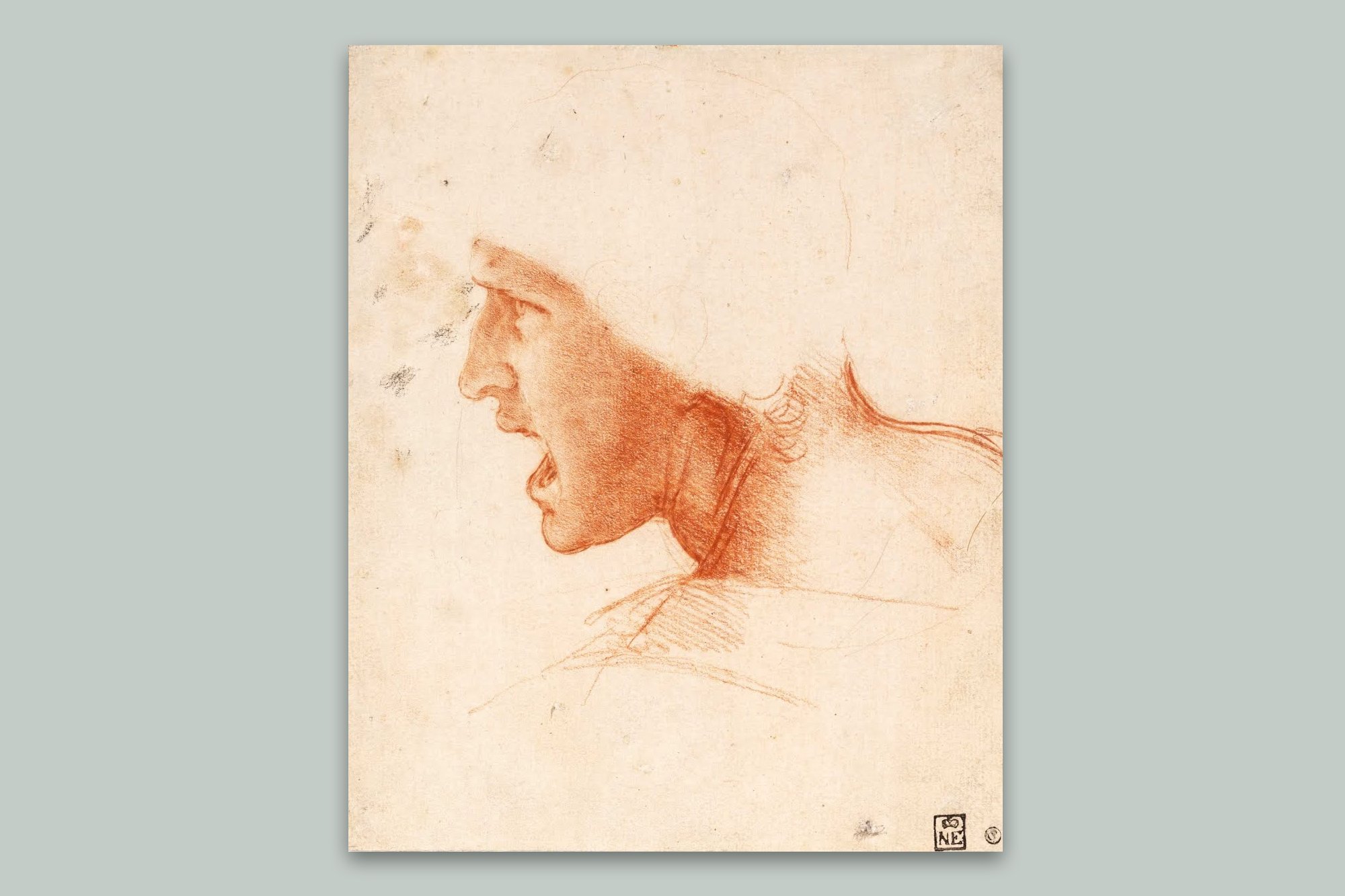 Leonardo da Vinci, Study for the Battle of Anghiari.