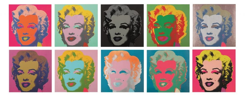 an image of Andy Warhol, Marilyn Monroe (Marilyn).