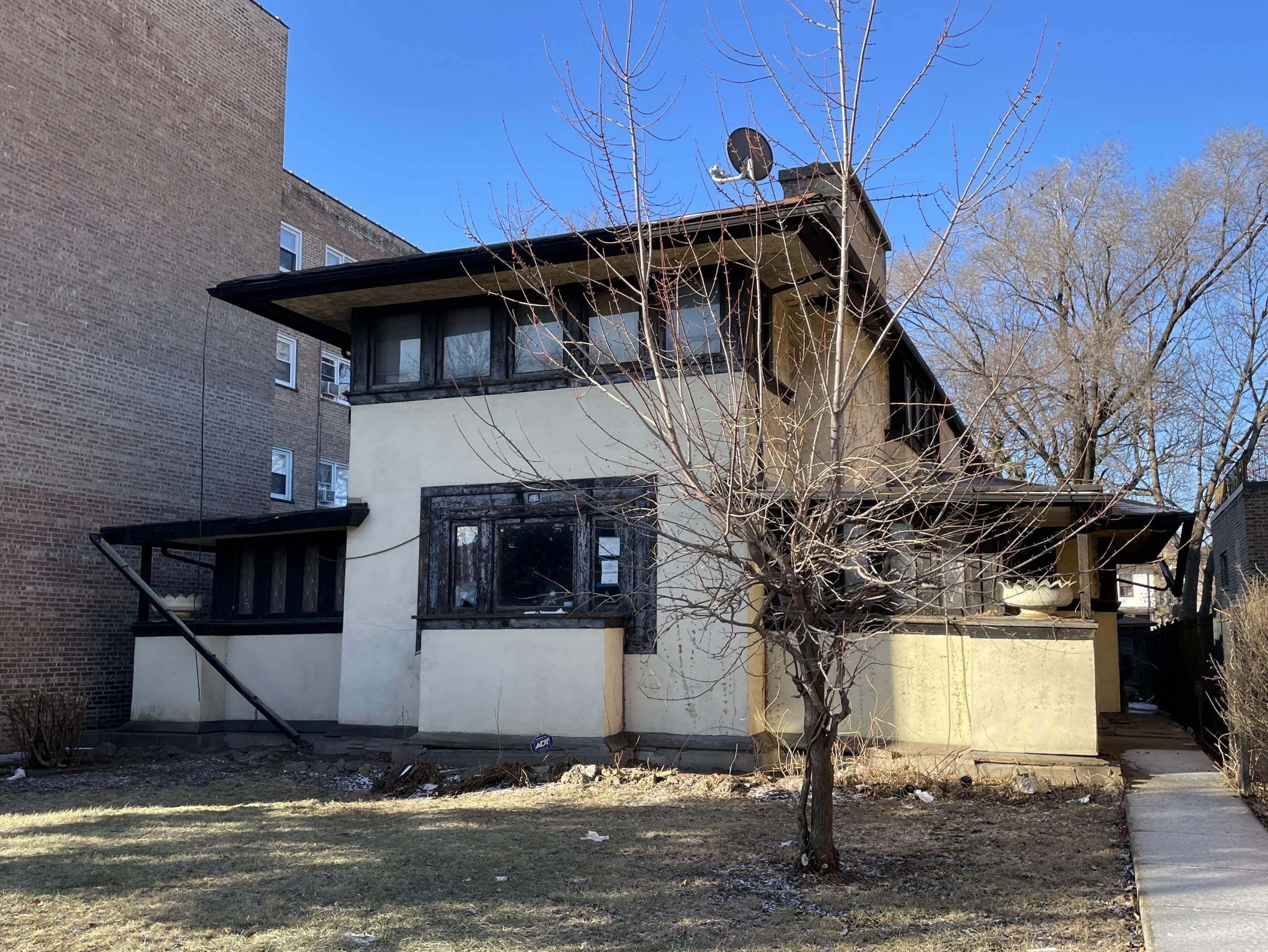 Early Frank Lloyd Wright Home Lands on List of Endangered