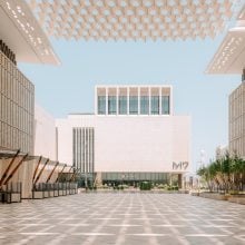 courtyard of M7 in Doha, Qatar