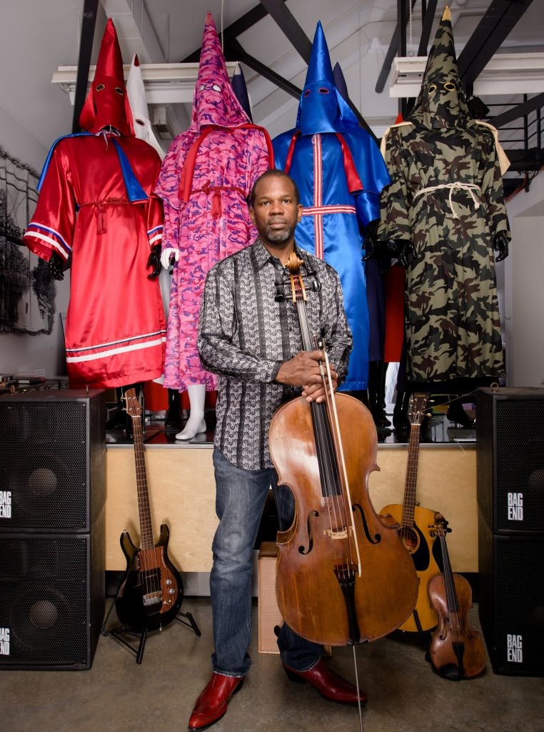 Artist Paul Rucker's Klan Robes Expose America's Racist