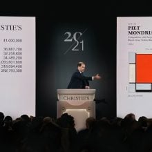 an image of Adrien Meyer selling Piet Mondrian at Christie's New York