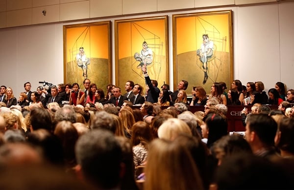 Auction houses are resorting to financial arrangements amid greater competition. Photo: Christie's