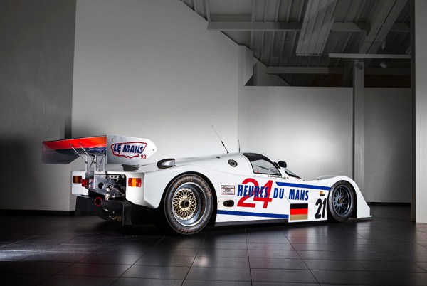 The Porsche 962 drove sales at the record auction Photo: Bonhams via Art Daily