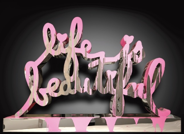 Mr. Brainwash, Life is Beautiful (2015).  Photo: artnet. 