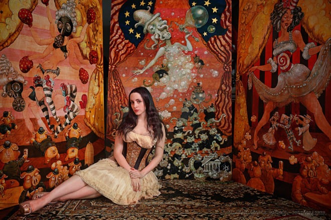 Molly Crabapple.Image: Courtesy of Flavorwire.
