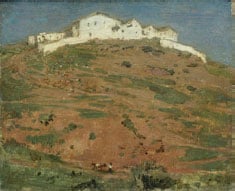 William Nicholson, <em>Andalucian Homestead</em> (1935). Photo: courtesy the David Bowie collection.
