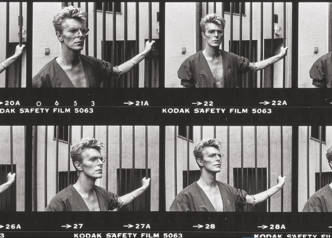 Helmut Newton, <em>David Bowie</em> (1983), detail.<br>Photo: Courtesy of Heritage Auctions.