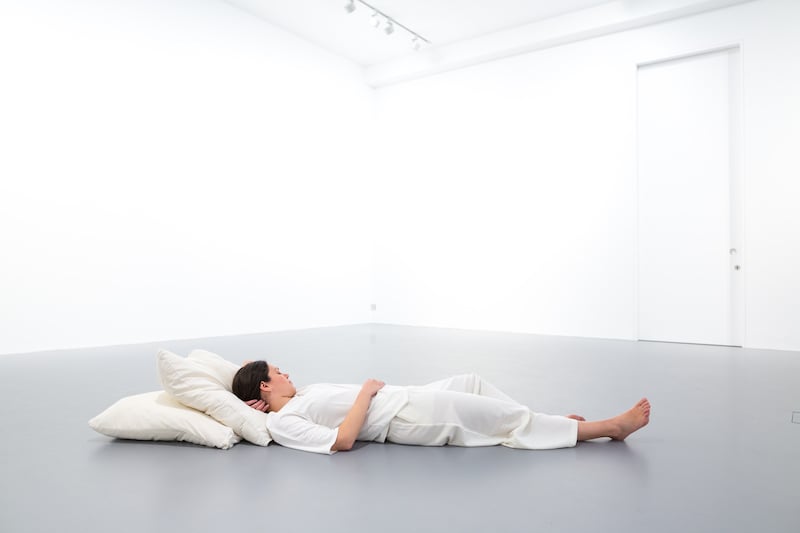 Anna Fafaliou Sleep (2016). Photo: Benedict Johnson, courtesy of the artist and Nahmad Projects, London.