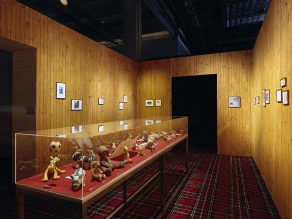 Installation view of "Michel Houellebecq, Rester vivant," at Palais de Tokyo. Photo ©André Morin